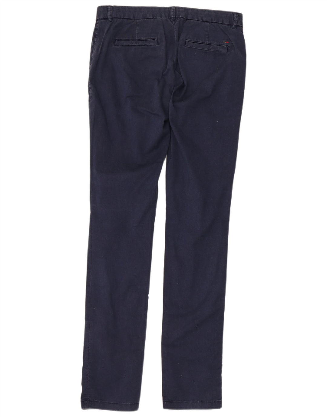 TOMMY HILFIGER Pantaloni subțiri pentru femei L28 L34 Bumbac bleumarin