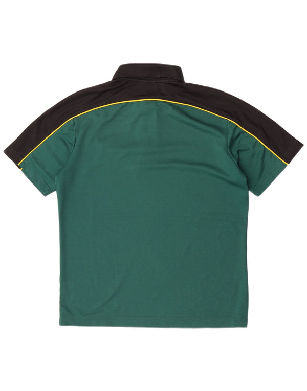 Tricou polo Champion pentru bărbați Wesley College Australia XS verde colorblock