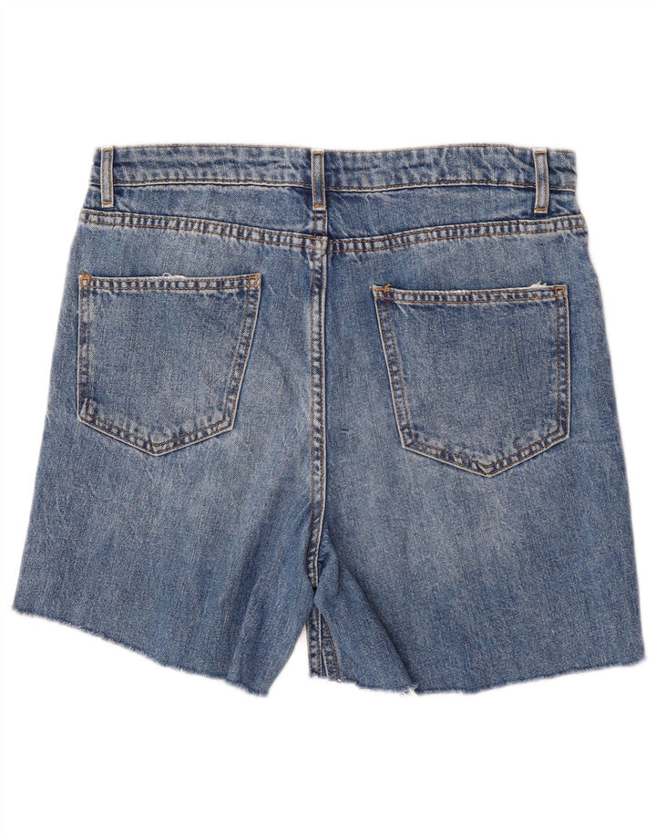 Pantaloni scurți din denim pentru femei Zara EU 40 Medium W30 Bumbac albastru