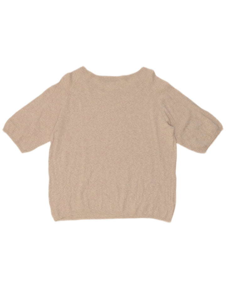 Bluză supradimensionată pentru femei Zara UK 10 Small Beige