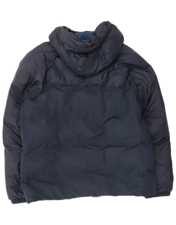 Jachetă căptușită cu glugă pentru bărbați Timberland UK 42 XL Nailon bleumarin