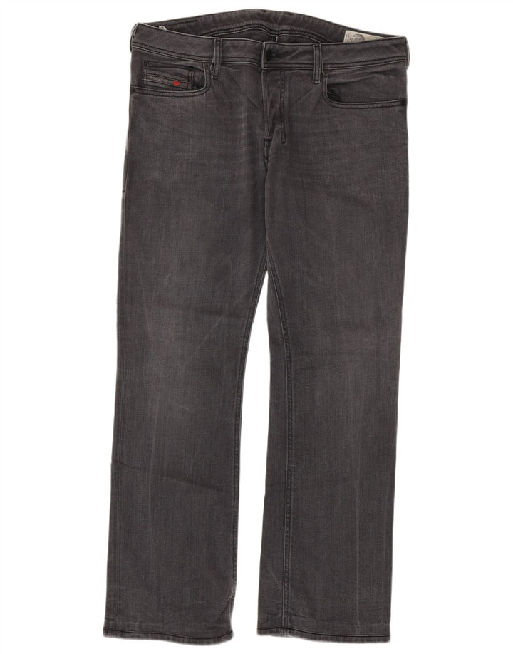 Blugi pentru bărbați Diesel Zatiny Regular Bootcut W34 L32 bumbac gri