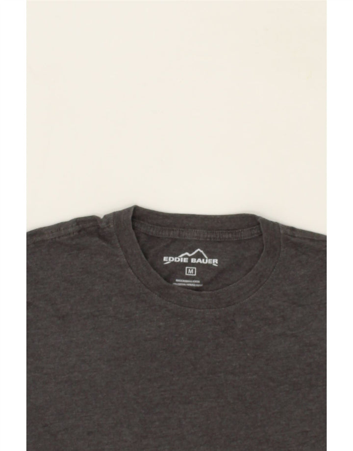 EDDIE BAUER Mens T-Shirt Top Medium Grey Cotton Vintage Eddie Bauer and Second-Hand Eddie Bauer from Messina Hembry 