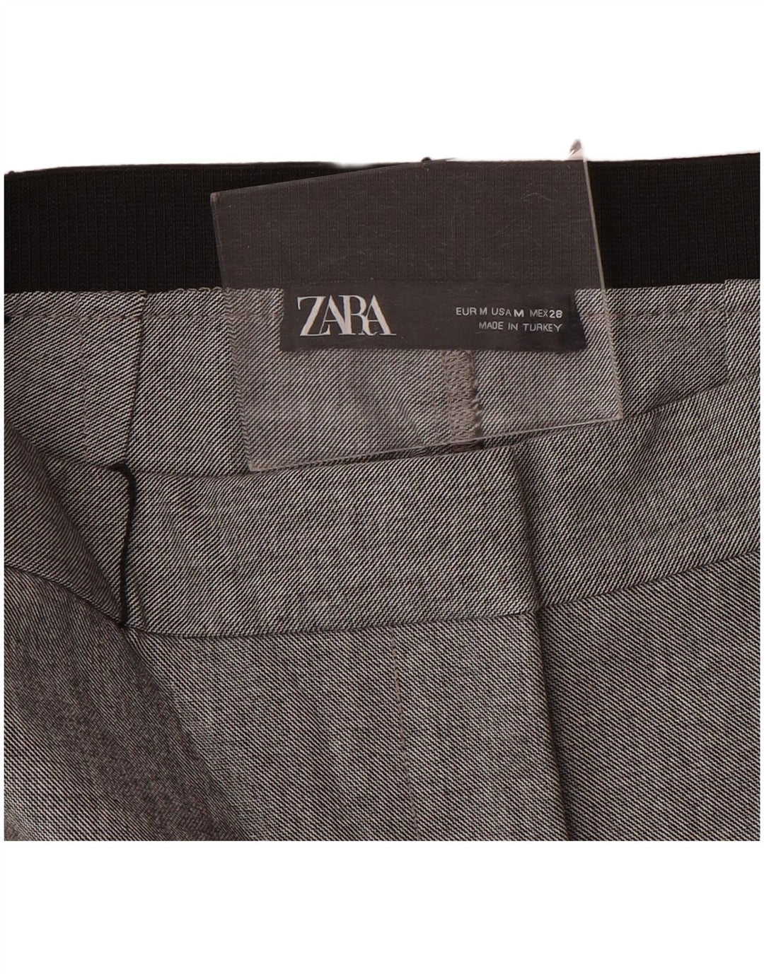 Pantaloni de costum slim pentru femei Zara Mediu L28 L28 Gri