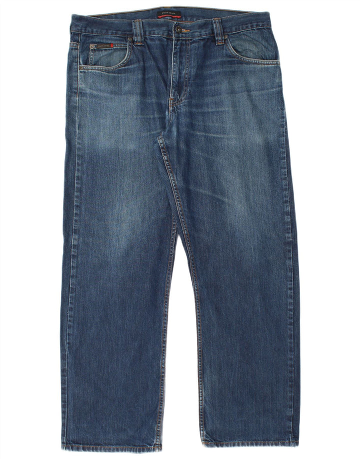 Jeans drept bărbați Pierre Cardin W38 L30 Bumbac albastru