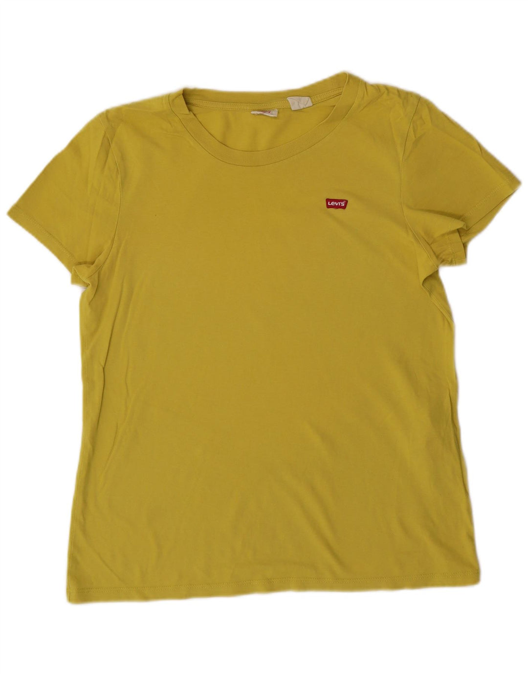 Tricou pentru bărbați LEVI'S Top mic din bumbac galben