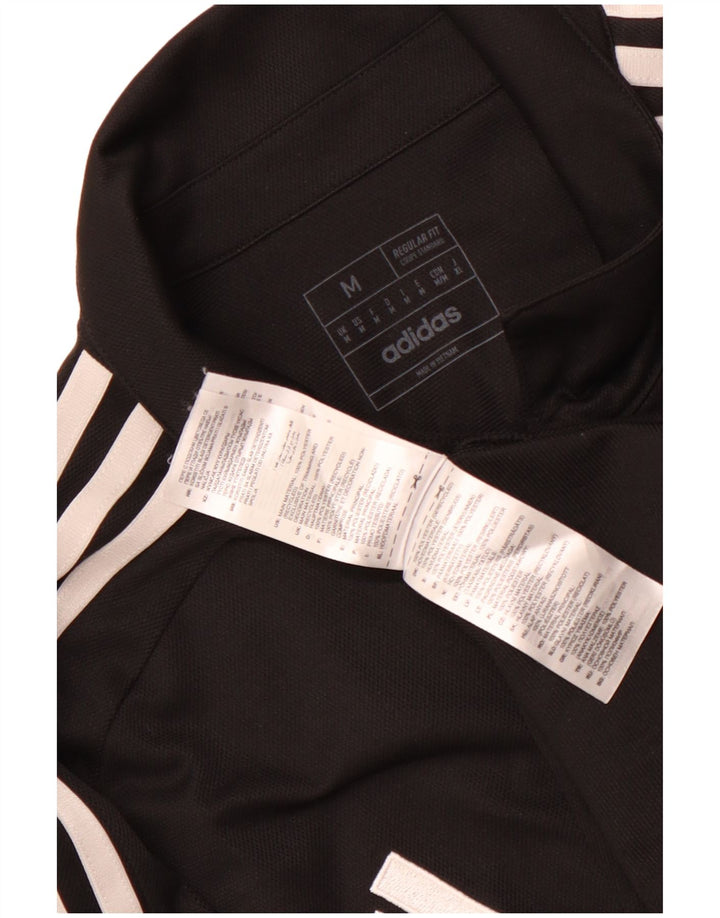 Tricou polo ADIDAS Aeroready Regular Fit Poliester mediu negru