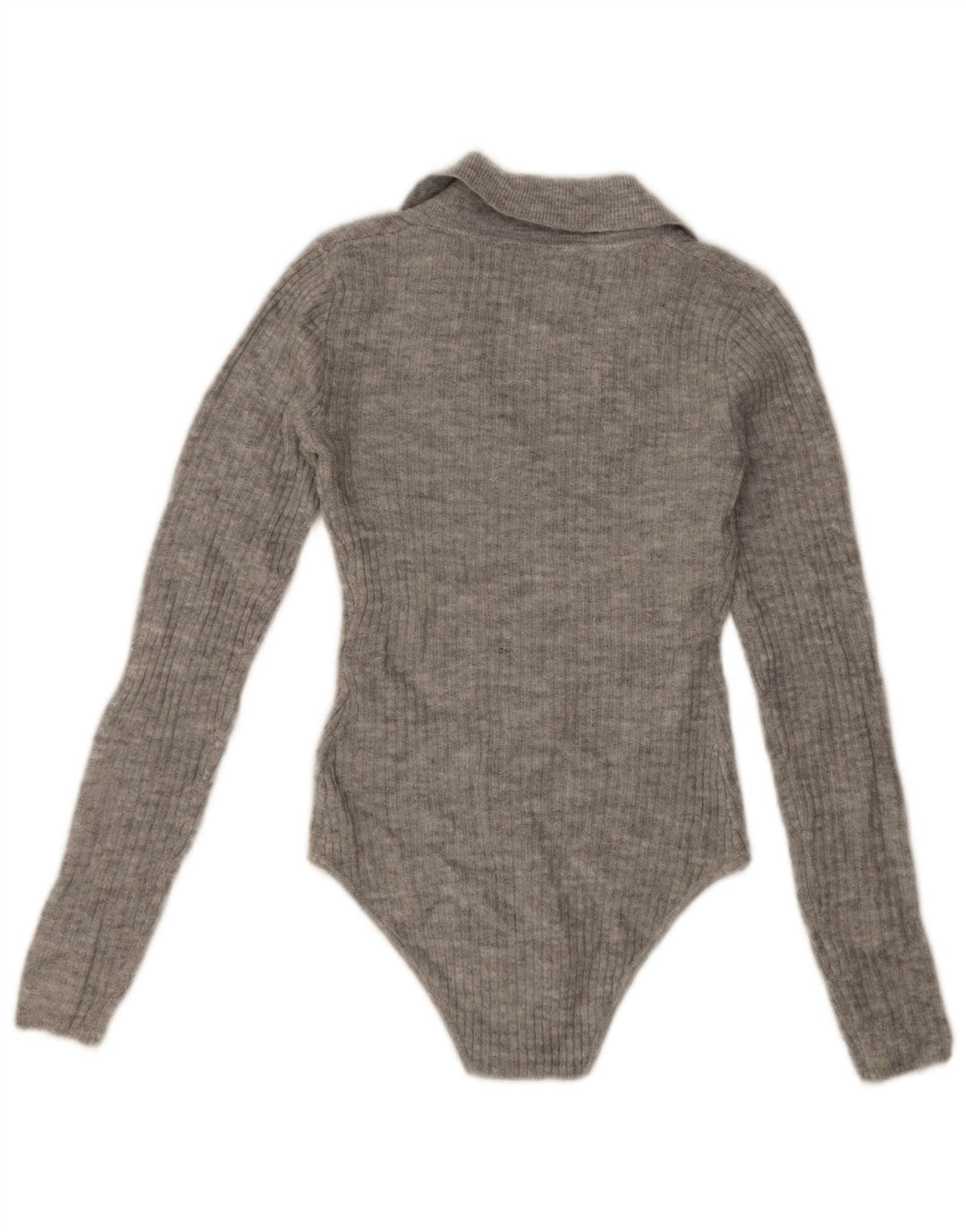 Jack Wills Body cu mânecă lungă pentru femei UK 8 Small Gri Acrilic
