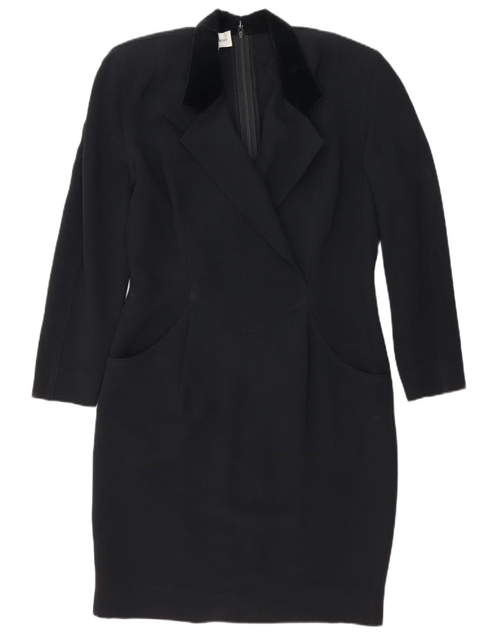 Rochie teacă cu mânecă lungă pentru femei Les Copains IT 44 Medium Black