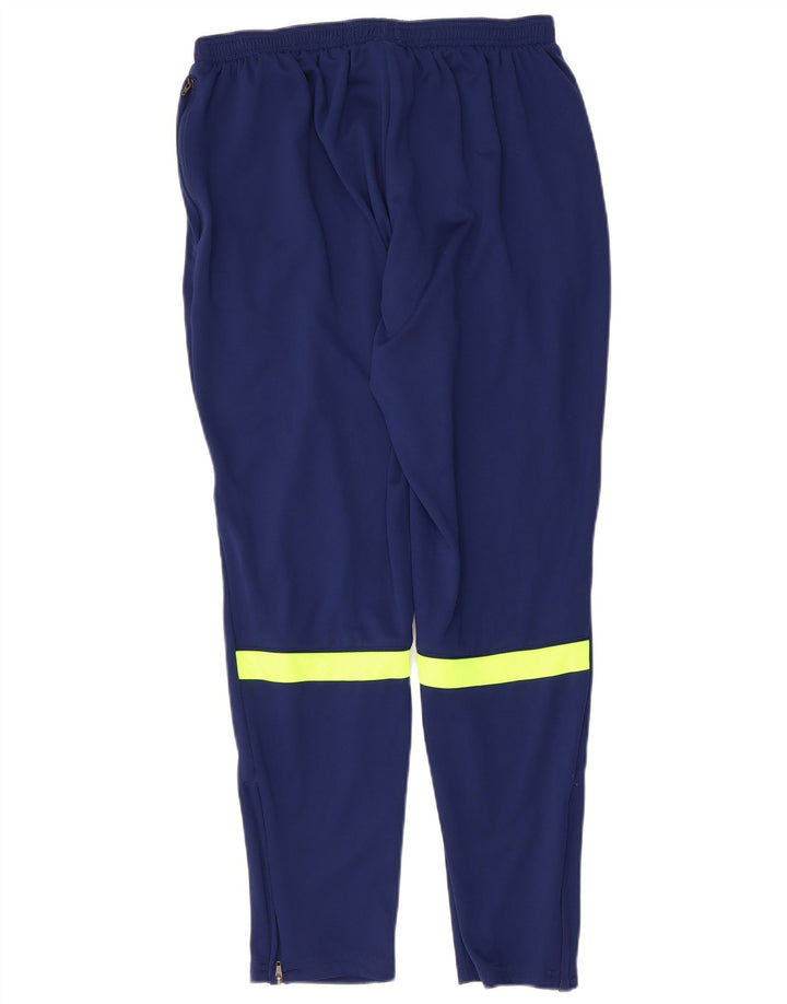 Pantaloni de trening NIKE Dri Fit pentru băieți, 13-14 ani, XL, bleumarin, color block