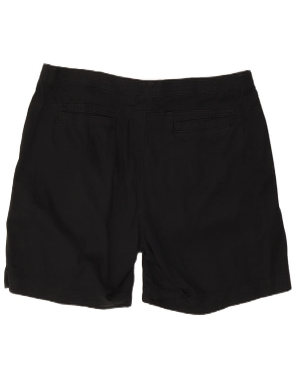 Pantaloni scurți chino cu talie înaltă Lee Riders pentru femei US 18 2XL W38 Bumbac negru