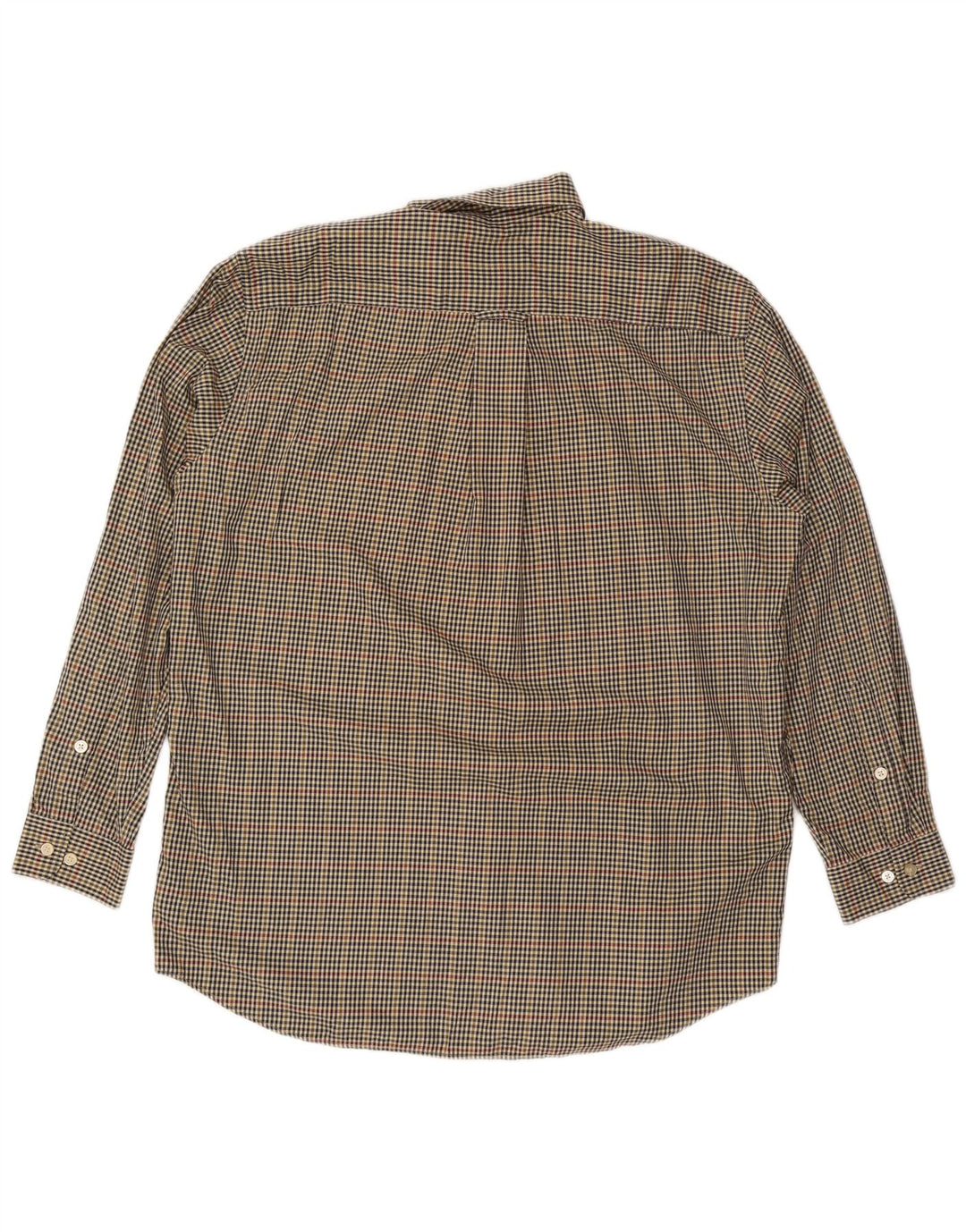 Cămașă înaltă pentru bărbați Orvis XL, bumbac vichy multicolor