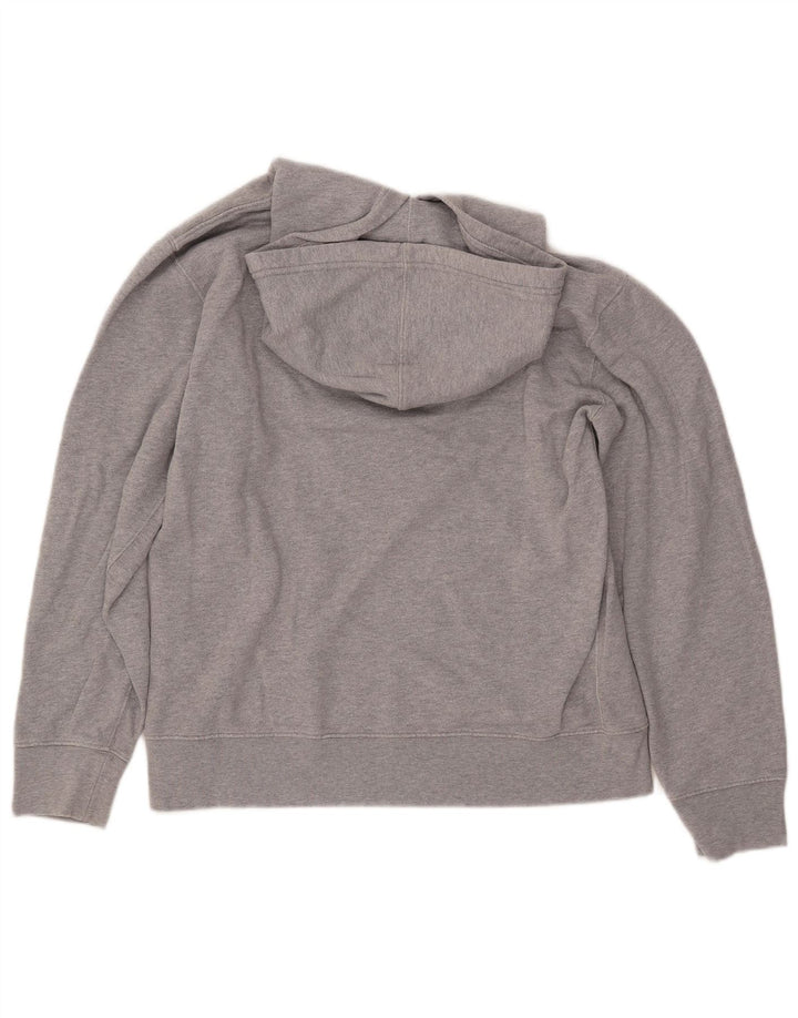 Pulover cu glugă grafic LEVI'S pentru bărbați, bumbac, gri mediu