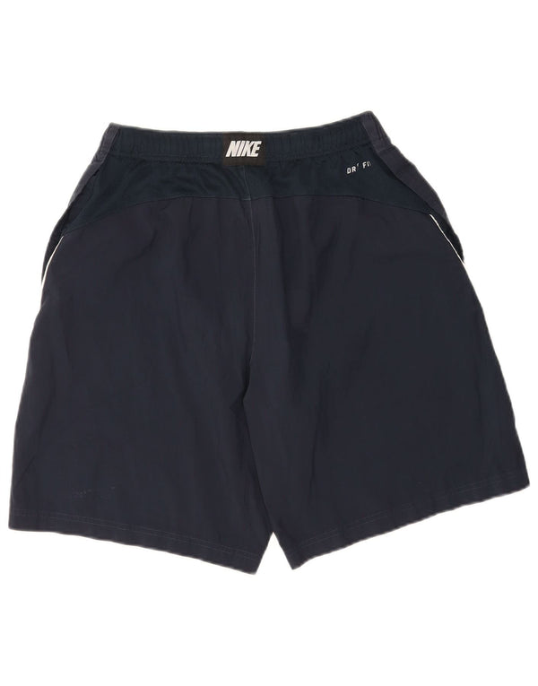 Pantaloni scurți sport Nike Dri Fit pentru bărbați, poliester mediu albastru