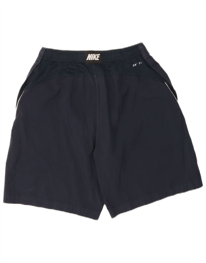 Pantaloni scurți sport Nike Dri Fit pentru bărbați, poliester mediu albastru