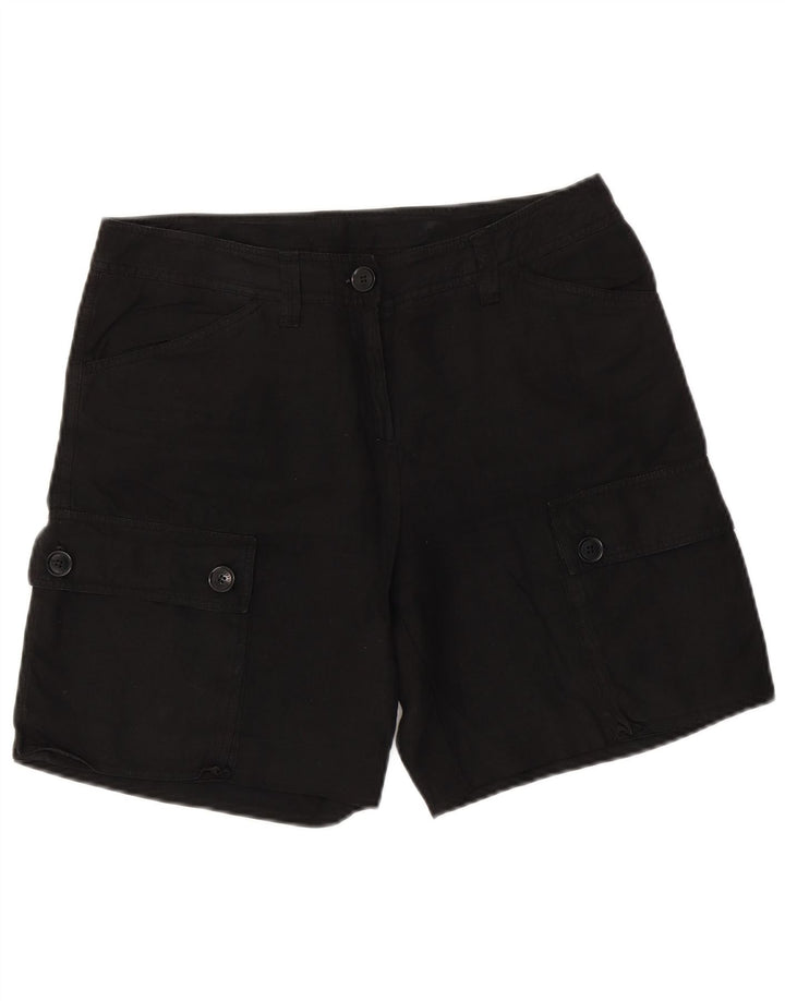 Pantaloni scurți cargo pentru bărbați Cerruti 1881 W32, in negru mediu