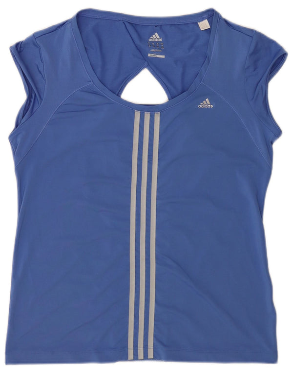 Tricou Adidas Climacool pentru femei Top UK 22 XL Blue Sports