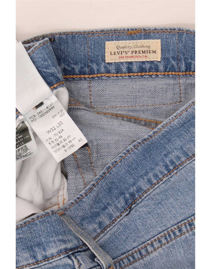Blugi Levi's 511 Slim pentru bărbați W32 L30 Bumbac albastru