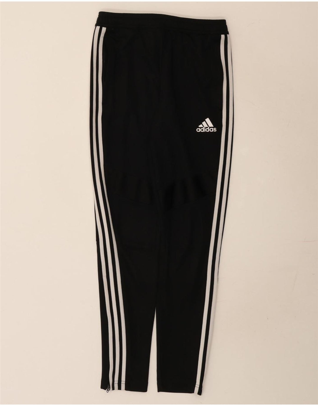 Pantaloni de trening Adidas Aeroready pentru bărbați, poliester negru mic