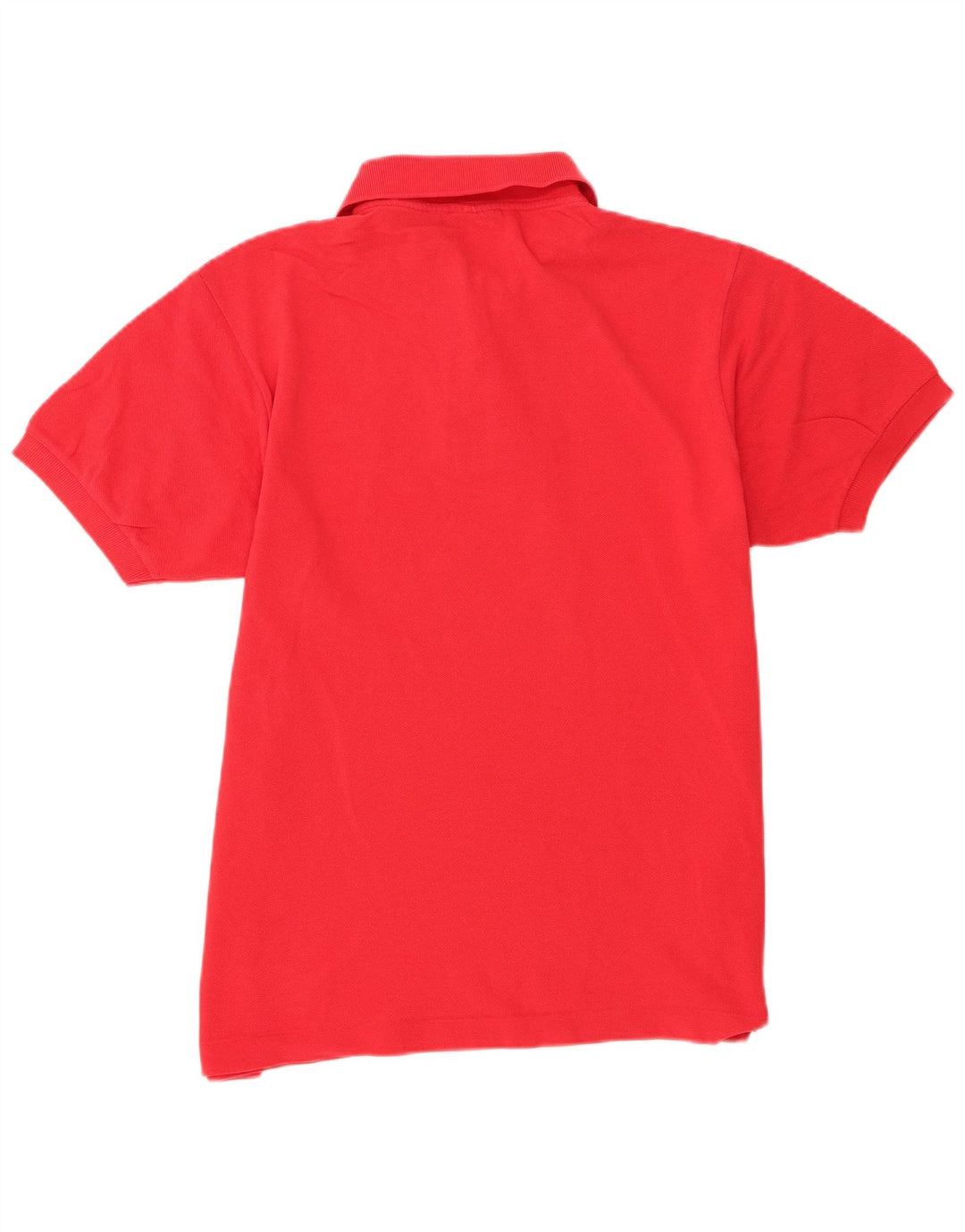 Tricou polo Lacoste pentru bărbați, mărimea 4, bumbac roșu mediu