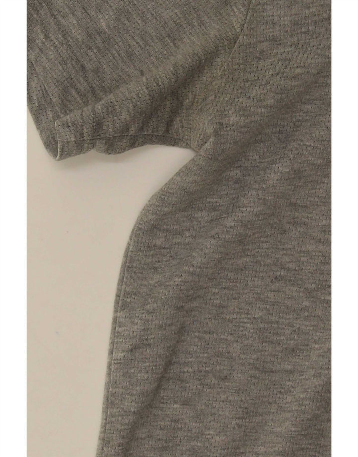 Tricou Nike Dri Fit pentru bărbați Top Medium Gri din poliester cu pete