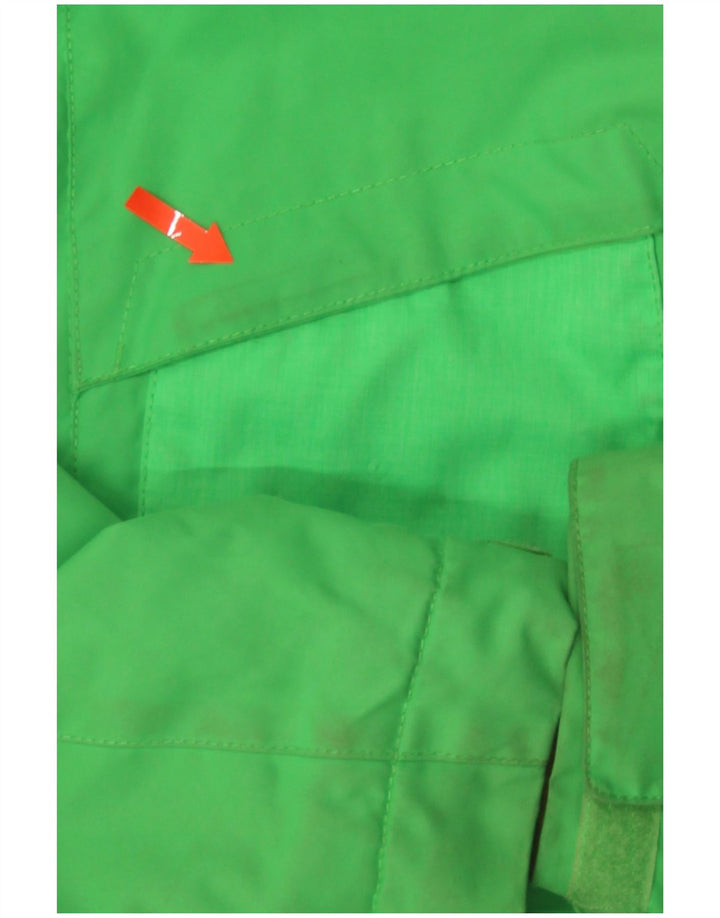 Jachetă Windbreaker pentru băieți Quiksilver 11-12 ani, verde mediu, color block