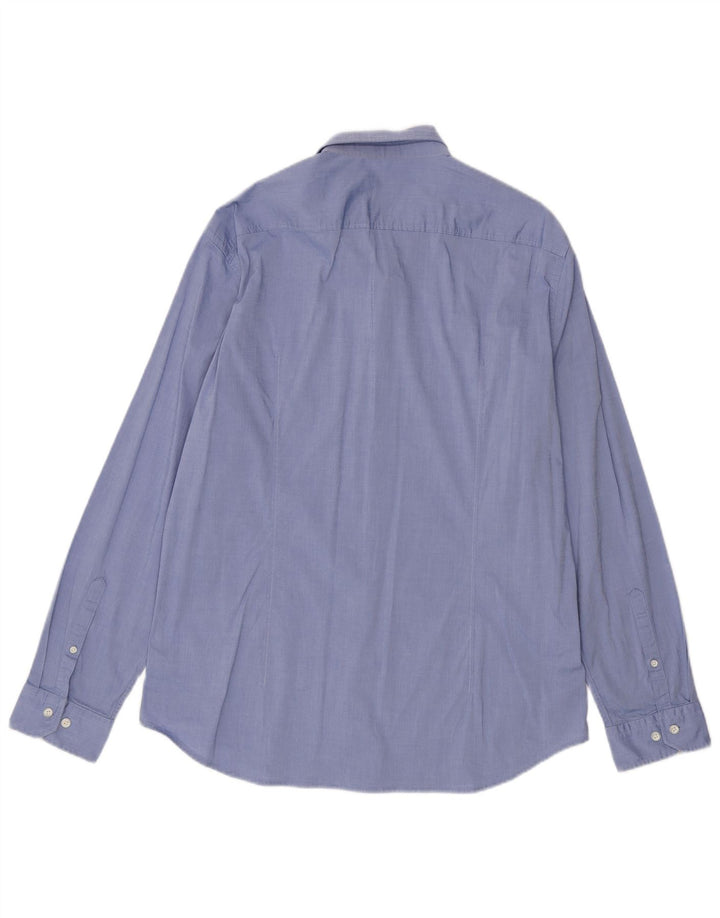 Cămașă pentru bărbați Hugo Boss Regular Fit XL Blue Bumbac