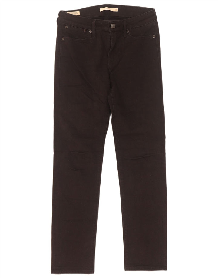 Blugi Levi's 712 Slim pentru femei W26 L30 bumbac negru