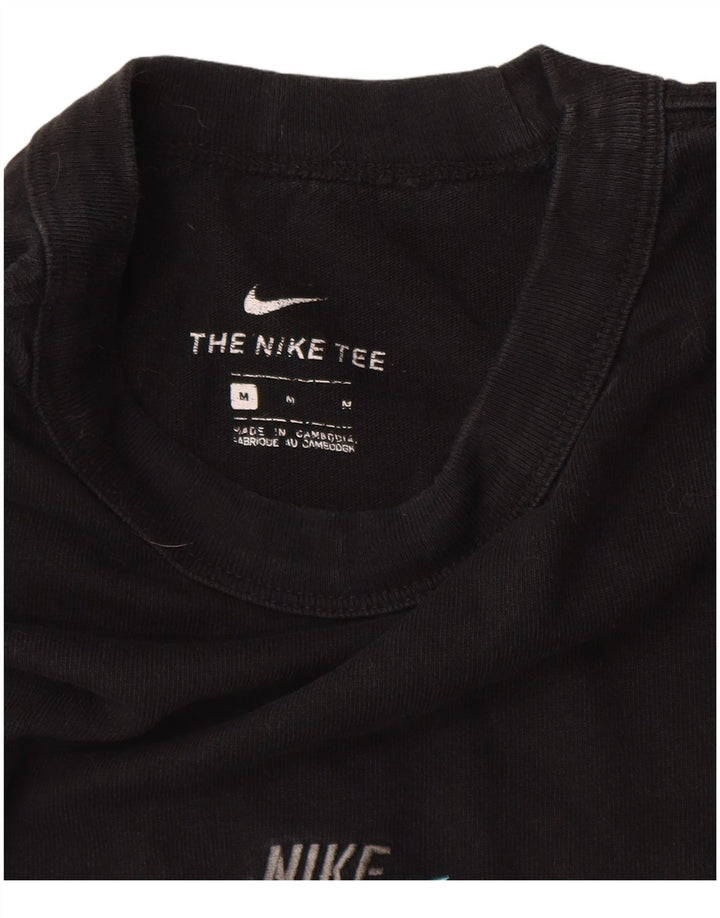 Tricou pentru bărbați Nike Top Mediu Negru Bumbac