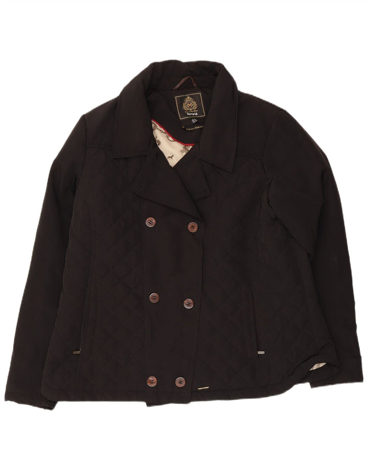 Palton Toggi pentru femei UK 20 2XL Negru Nylon