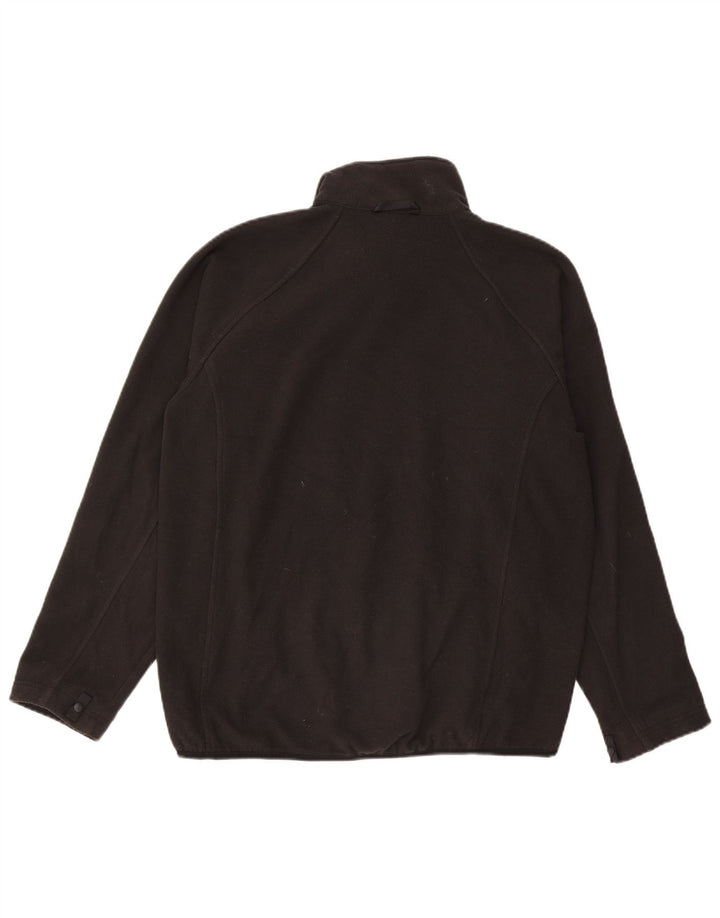 The North Face Mens Liner Fleece Jacket UK 38 Medium Black Poliester