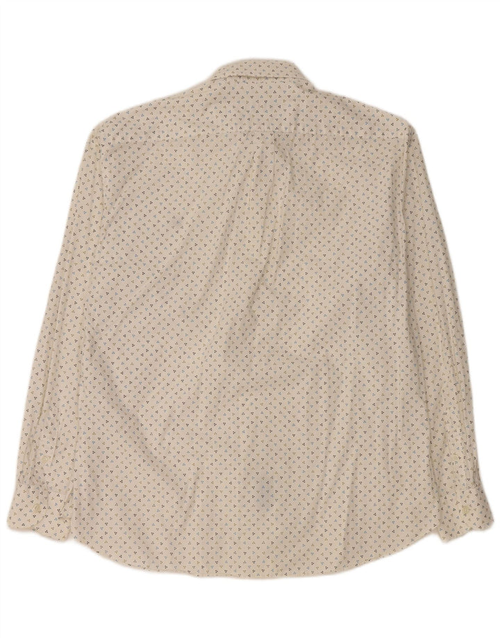 Cămașă pentru bărbați HARMONT & BLAINE 3XL bumbac cu pete alb