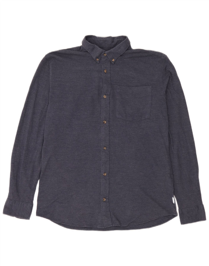 Cămașă Jack & Jones pentru bărbați, mare, albastru, bumbac
