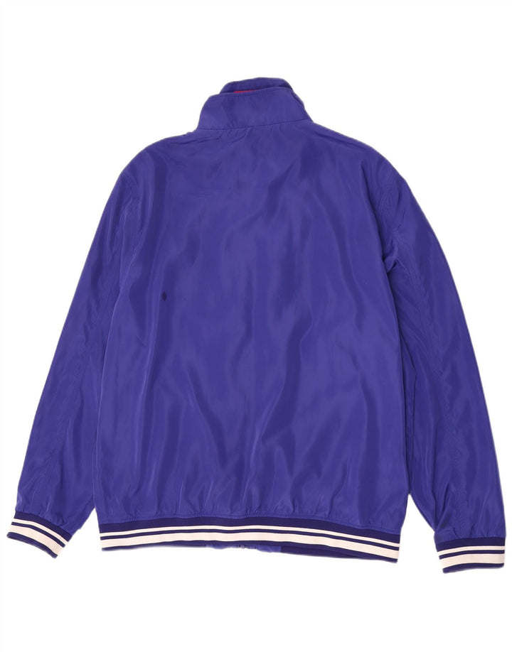 Jachetă de trening pentru bărbați Guess, 2XL, albastru, poliester color bloc