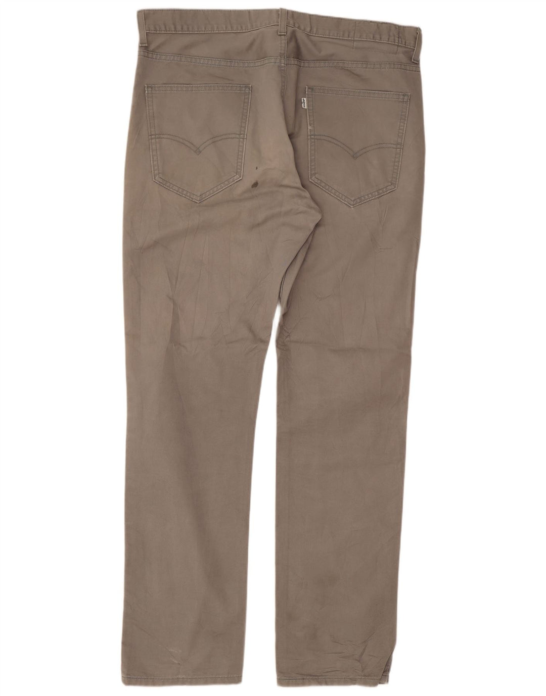 Pantaloni chino obișnuiți pentru bărbați Levi's L36 L32 bumbac gri
