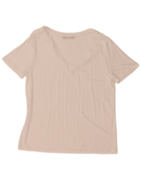 Tricou pentru femei Zara UK 16 Large White