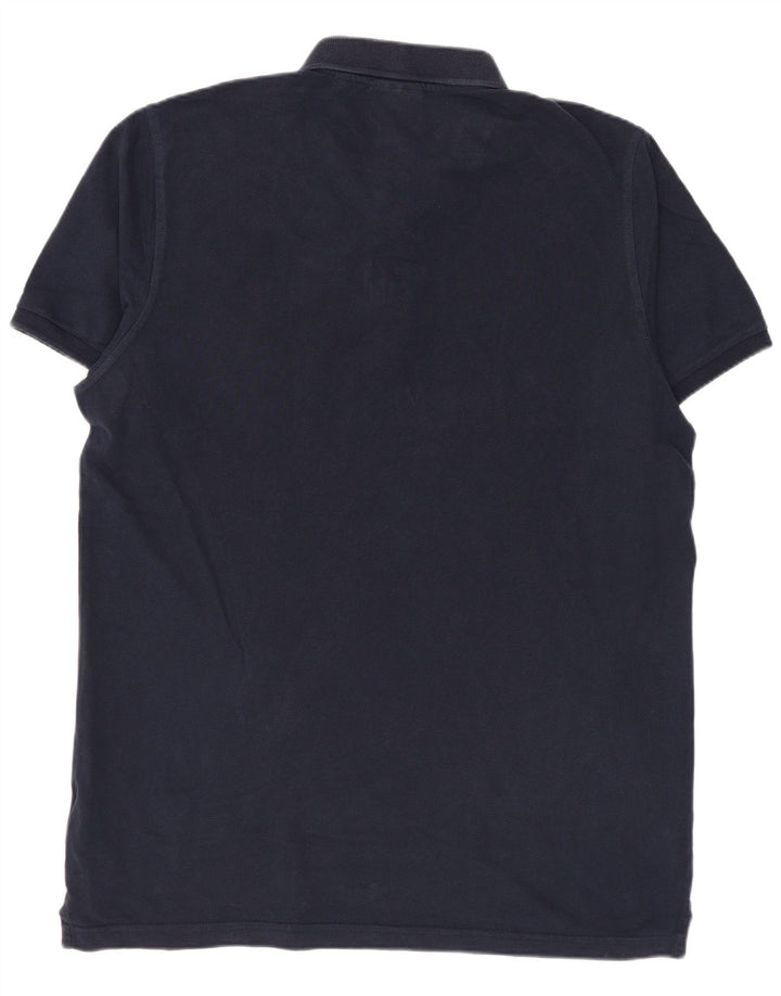 Cămașă polo GANT pentru bărbați, cu formă regulată, mare, albastru bleumarin, bumbac