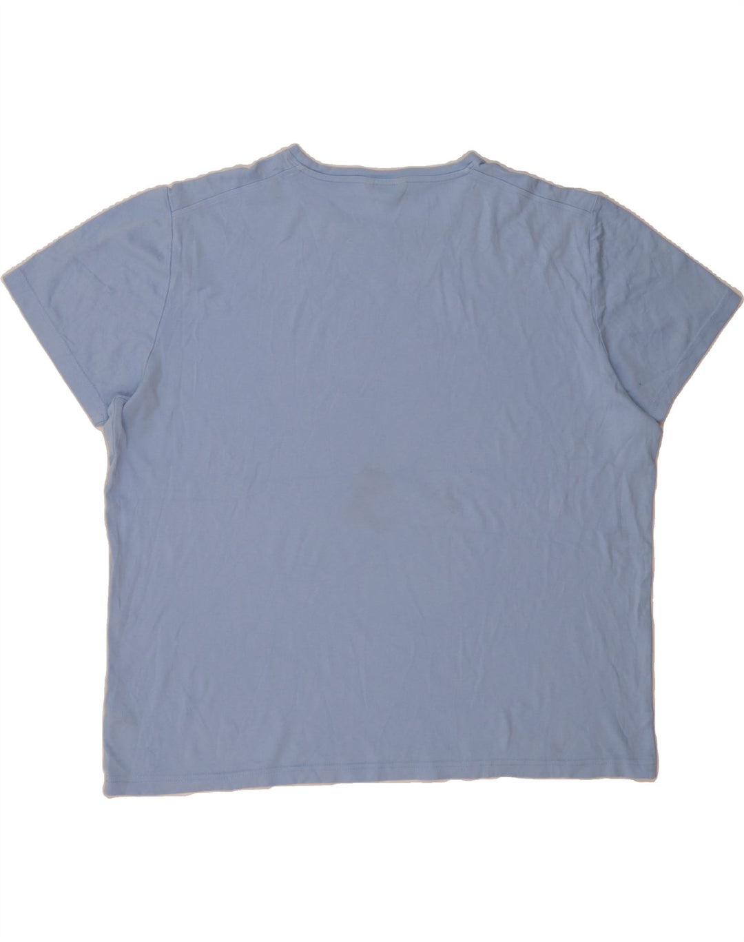 MASSIMO DUTTI Mens T-Shirt Top XL Blue Cotton Vintage Massimo Dutti and Second-Hand Massimo Dutti from Messina Hembry 
