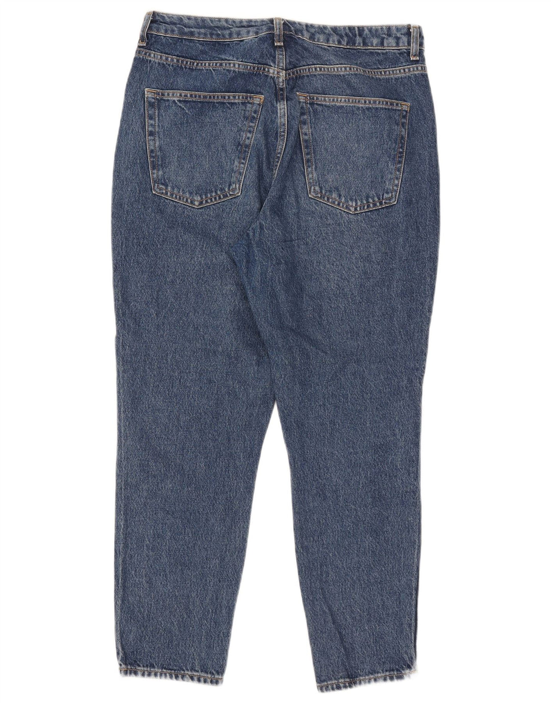 Blugi Topshop Mom Tapered pentru femei W32 L26 Poliester albastru