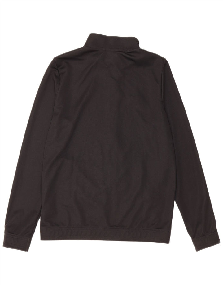 Jachetă de trening Aeroready ADIDAS pentru băieți 13-14 ani, poliester negru