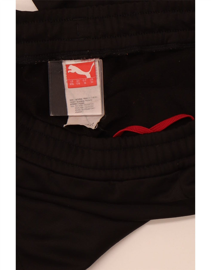 Pantaloni de trening PUMA fete 15-16 ani poliester negru
