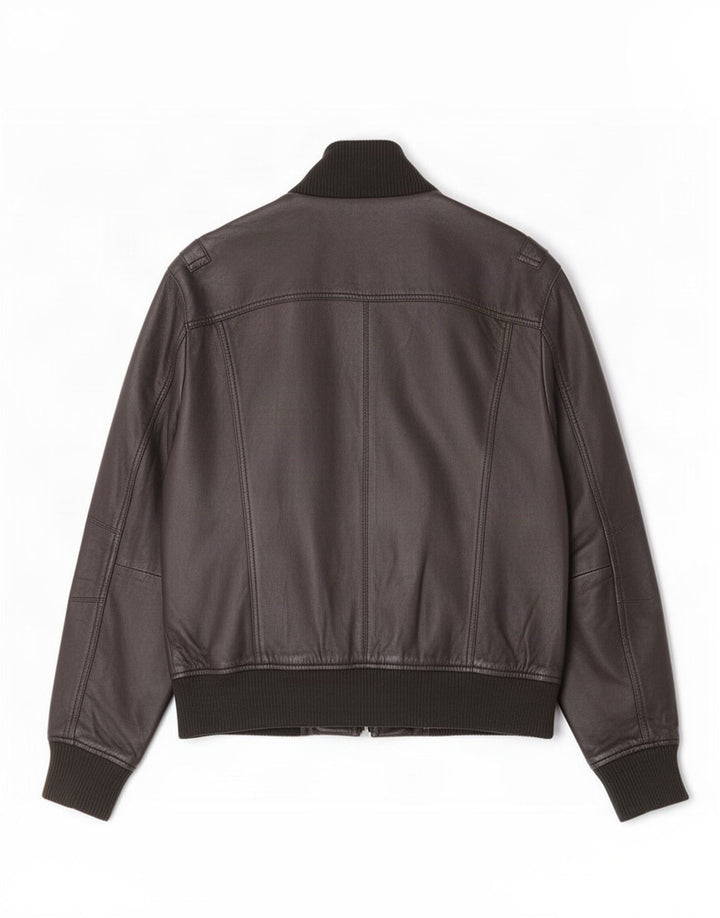 Jachetă Bomber din piele Gipsy pentru bărbați UK 38 Medium Black