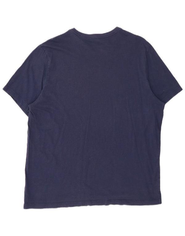 Tricou pentru bărbați Nike Top XL Bumbac bleumarin