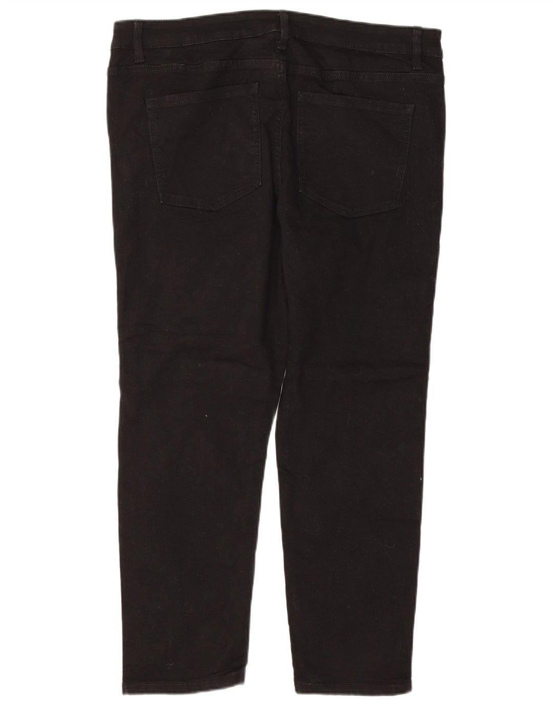 MARKS & SPENCER Blugi subțiri Lily pentru femei UK 18 XL W36 L26 bumbac negru