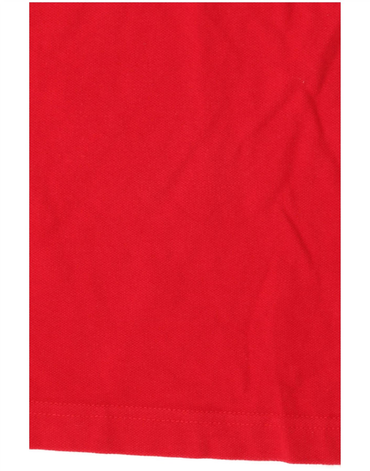 Crew Clothing Tricou polo pentru bărbați, mare, roșu, bumbac
