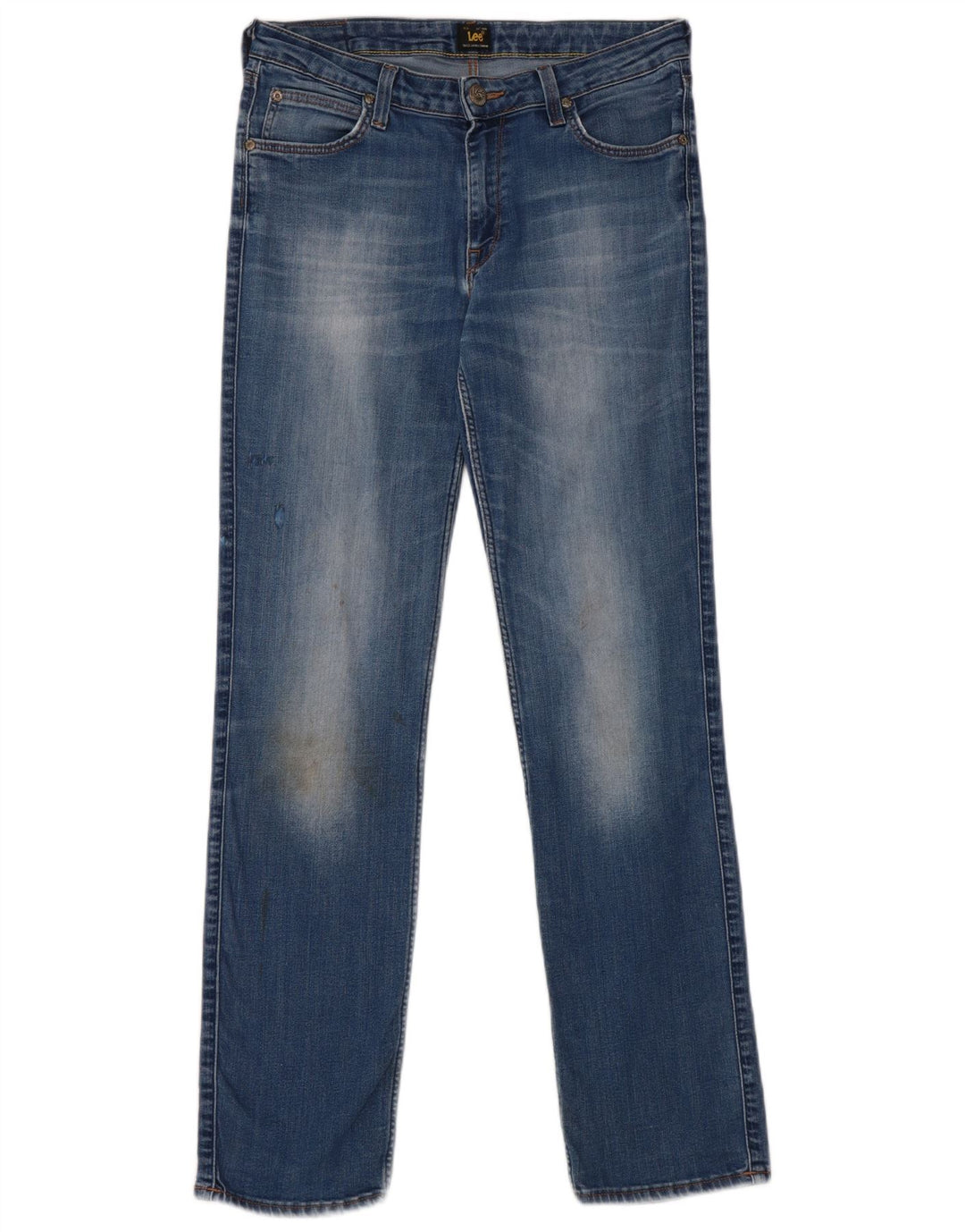 Blugi Lee Marion drepte pentru femei W30 L31 bumbac albastru