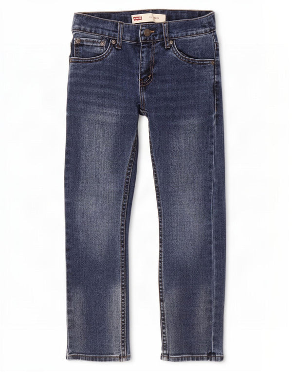 Levi's Boys 511 Slim Jeans 7-8 ani W24 L22 Blue Bumbac