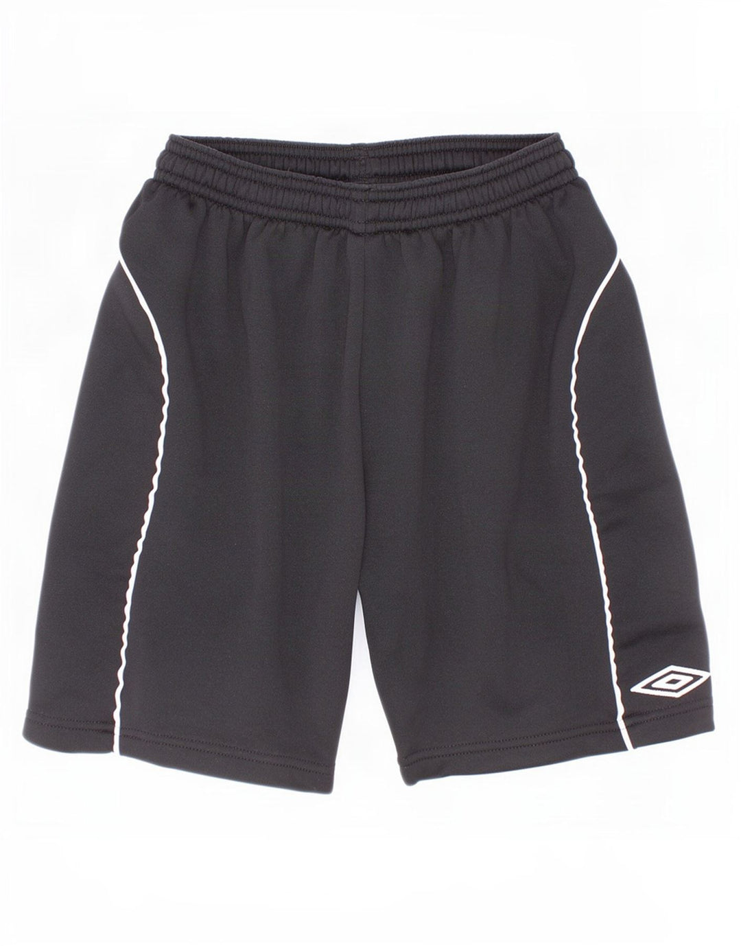 Pantaloni scurți sport grafic pentru băieți Umbro 9-10 ani, negru, poliester