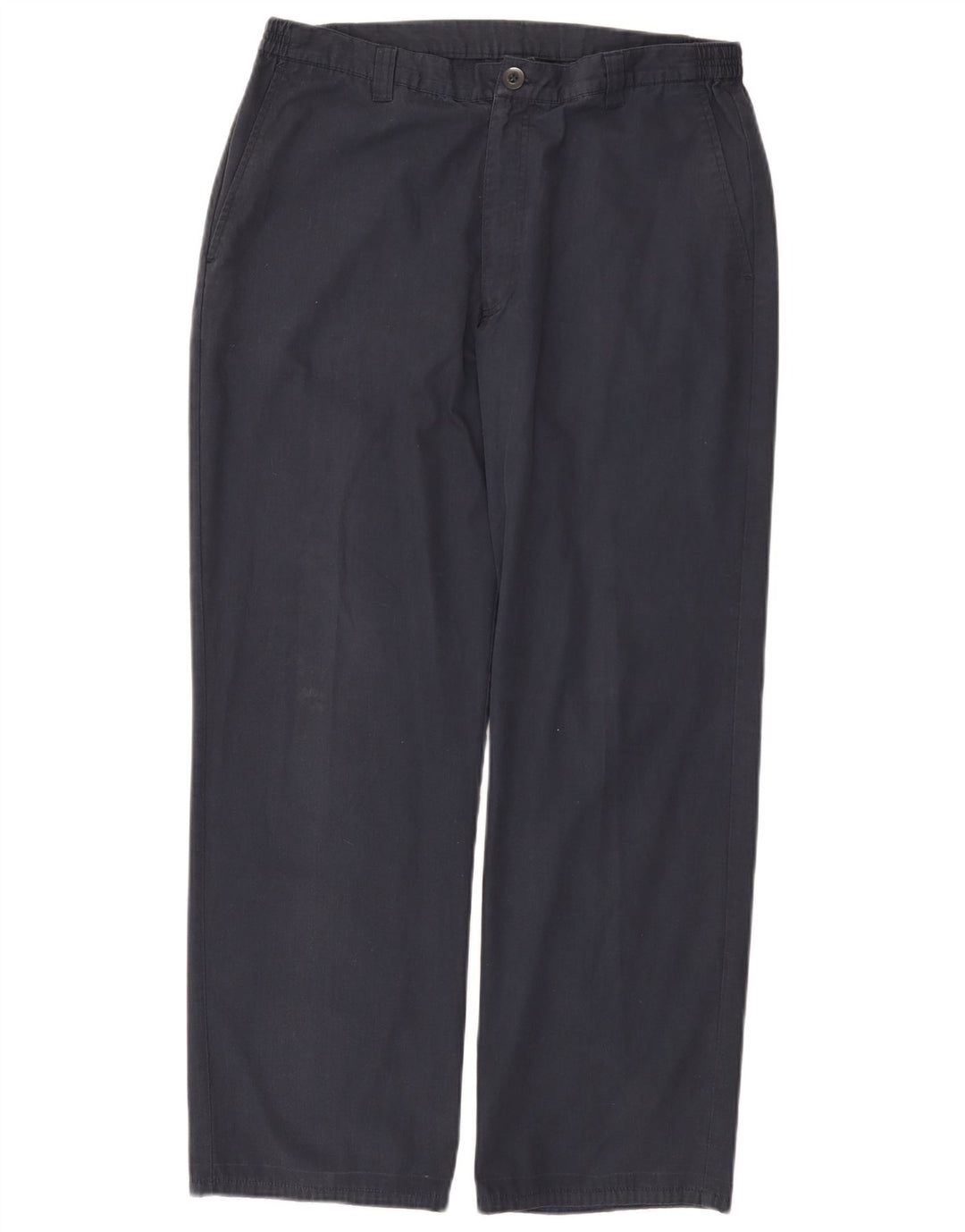 Pantaloni chino drepți de weekend pentru bărbați Farah L34 L29 Poliester bleumarin