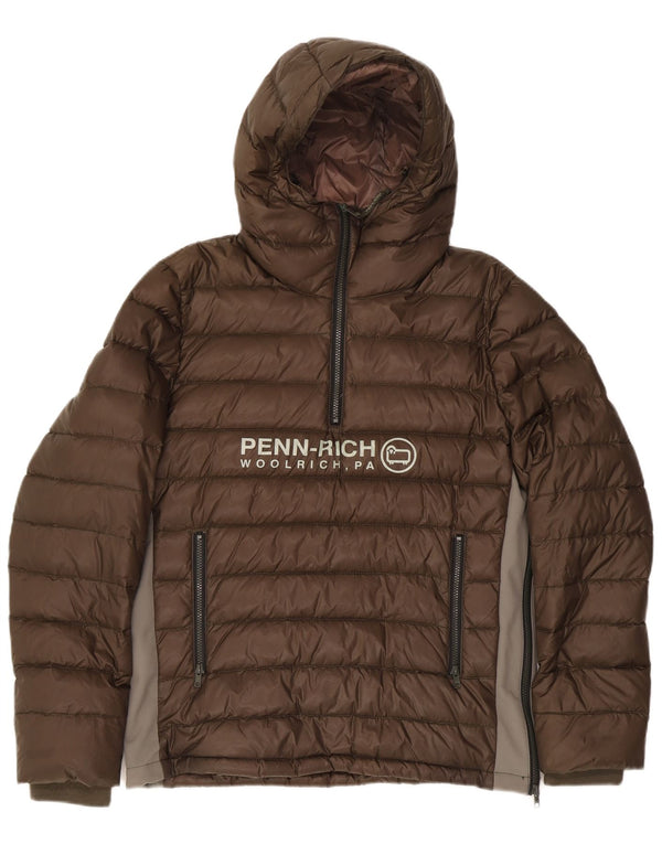 Jachetă căptușită pentru bărbați Woolrich Penn-Rich Graphic UK 38 Medium Khaki